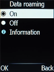 Select Off to turn off the function.