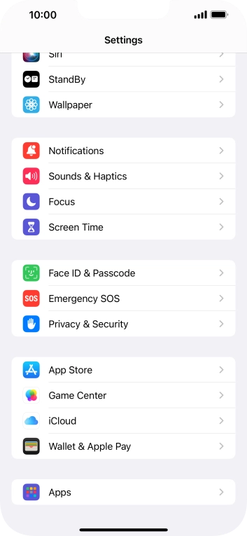 Press App Store.