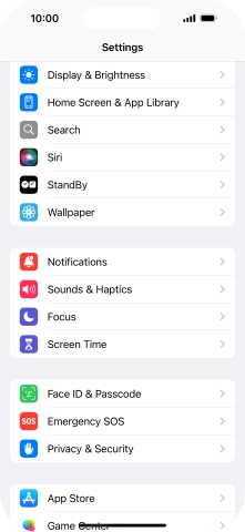 Press App Store.